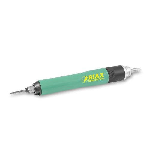 Druckluftbetriebener Schleifer - SRD 3-85/2 - BIAX - Schmid & Wezel GmbH - gerade / rückwärtiger Ausstoß / Frontausstoß
