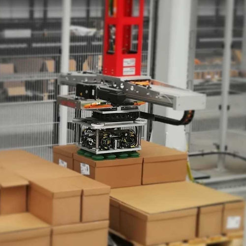 Umschlag-Manipulatorarm - RO-BER Industrieroboter GmbH - mechanisch / mit Vakuum / Gabel