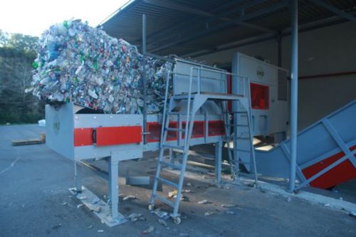 Automatischer Ballenöffner - BMCR SRL - für Kunststoff-Recycling