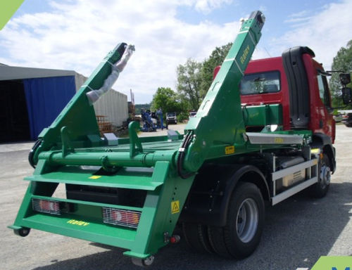 Abrollkipper mit LKW Haken - MB 10 - BOB SISTEMI IDRAULICI SPA - Teleskop / Gelenkarm