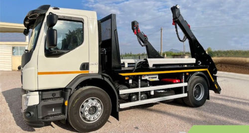 Abrollkipper mit LKW Haken - MB 14 - BOB SISTEMI IDRAULICI SPA - Teleskop / Gelenkarm