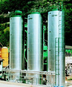 Bitumen-Lager-Becken - SV series - COMAP SRL - für Asphalt / Metall / vertikal