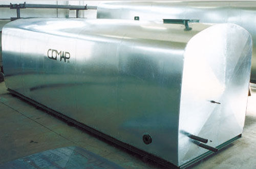 Bitumen-Lager-Becken - TH series - COMAP SRL - Metall / horizontal