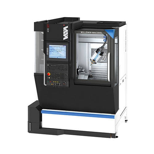 CNC-Bearbeitungszentrum / 6-Achsen - 408MT  - Willemin-Macodel - 7-Achsen / vertikal / HSK-E40