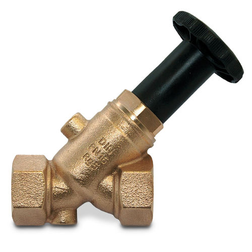 Schrägsitzventil - 350895600 - GF Piping Systems - Kugelsitz / mit Handrad / Absperr