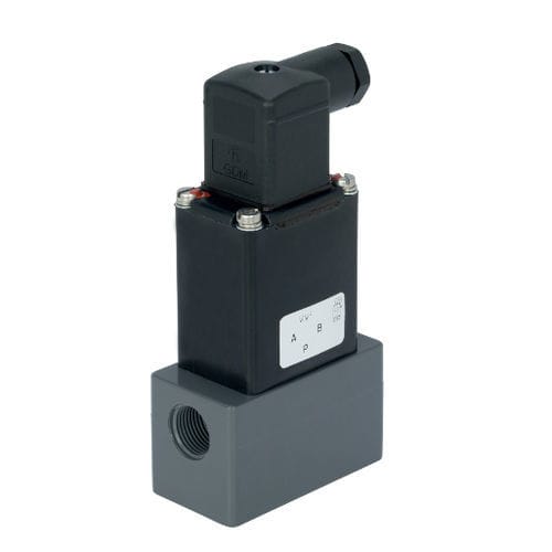 Direktgesteuertes Magnetventil - 199157647 - GF Piping Systems - 2-Wege / Wasser / hydraulisch