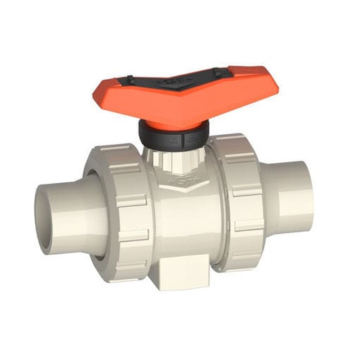 Kugelventil - 546 Pro PP-H - GF Piping Systems - manuell / Hebel / pneumatisch gesteuert
