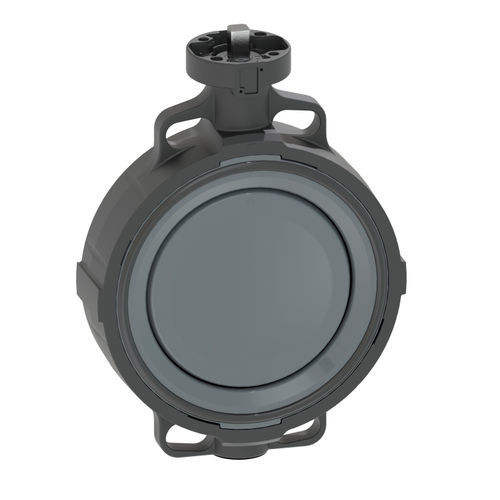 Absperrklappe - 567 - GF Piping Systems - manuell / pneumatisch gesteuert / Flansch