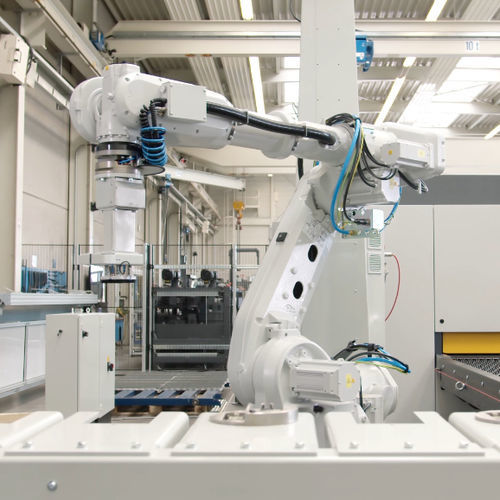 Automatisches Handlingsystem - ARKU Maschinenbau GmbH - Umschlag / für Metallplatte / für Blech