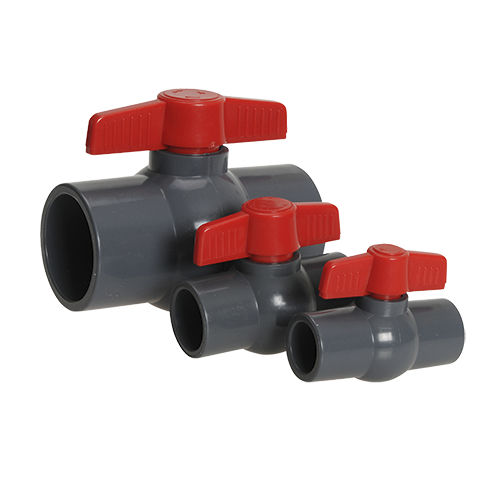 Kugelventil - QVC series - Hayward Industries, Inc. - manuell / Durchsatzkontrolle / PVC