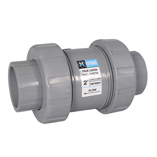 Kugelrückschlagventil - TC series - Hayward Industries, Inc. - für Wasser / Gewinde / für korrosive Flüssigkeiten