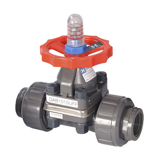 Membranventil - DAB series - Hayward Industries, Inc. - manuell / Durchsatzkontrolle / Flansch