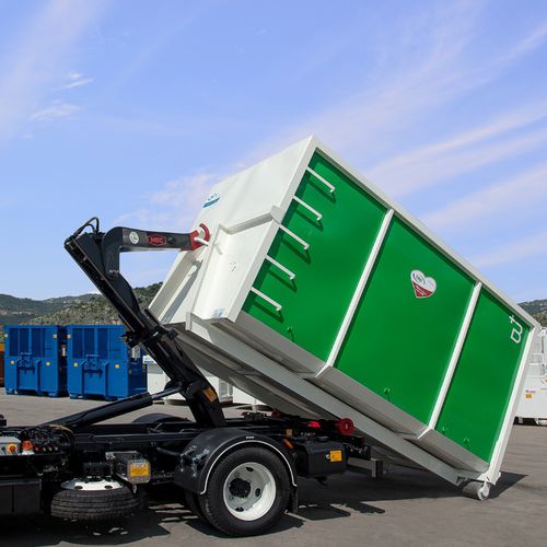 Abrollkipper mit LKW Haken - SCA Series - MECCANIDRAULICA SPA