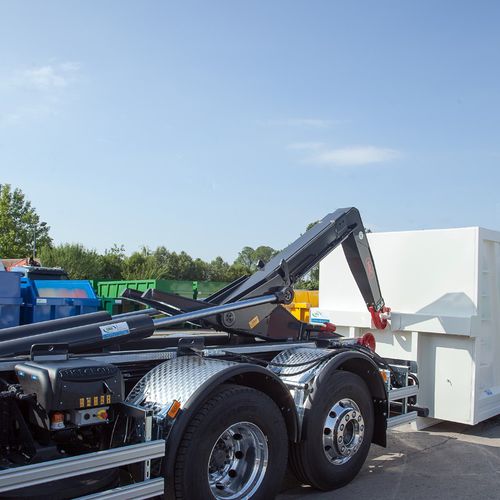 Abrollkipper mit LKW Haken - KT Series - MECCANIDRAULICA SPA - Teleskop