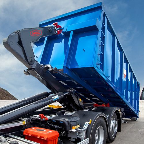 Abrollkipper mit LKW Haken - SCK Series - MECCANIDRAULICA SPA - Teleskop