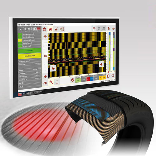 Magnetisch-induktives Inspektionssystem - SIS VISION - ROLAND ELECTRONIC - Stahlcord