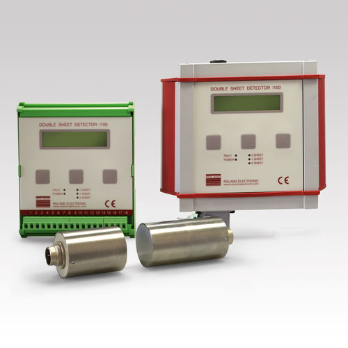 Doppelblech-Detektor - I100 - ROLAND ELECTRONIC - Dicken / induktiv / mit zwei Sensoren