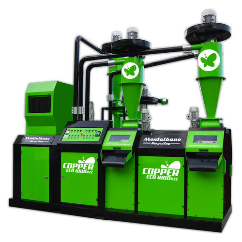 Recyclinganlage für Kupfer - COPPER ECO series - MONTALBANO SRL - für Elektrokabel