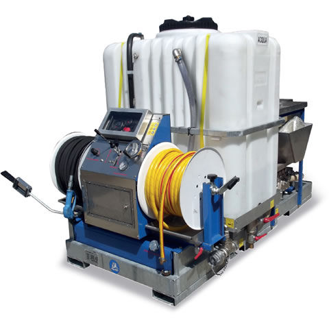 Wasserreinigungsanlage - TORNADO - P.T.C. SRL - BRAND MASTER FLUID - manuell / tragbar
