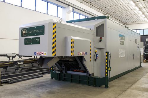 Mobile Mühle - FLEX 1000 MOBILE DRUM - PANIZZOLO GROUP - für Metall / hydraulisch / horizontal