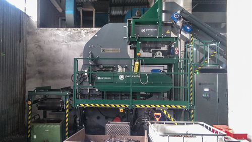 Mühle für Metall - FLEX 500 - PANIZZOLO GROUP - für Abfallprodukte / Hammer / horizontal
