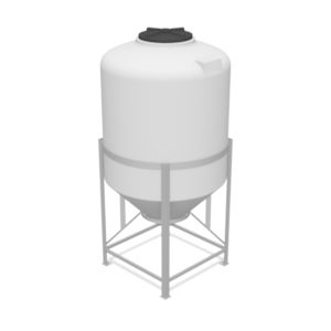Kegelstumpfförmiges Becken - XILO S, XILO M series - PLASTIC PROGET EUROPEAN SRL - Speicher / für Flüssigkeiten / für Granulat
