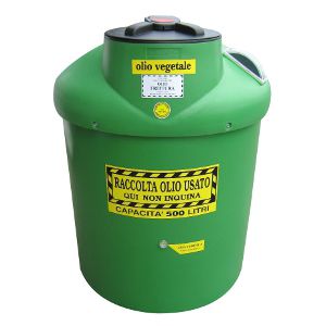 Becken zur Altöl-Sammlung - ECOIL DUPLEX VEGETALE series - PLASTIC PROGET EUROPEAN SRL - Speicher / Pflanzenöl / Polyethylen