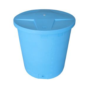 Trinkwasser-Lager-Becken - TANK, TUB series - PLASTIC PROGET EUROPEAN SRL - Kunststoff / zylinderförmig / offen