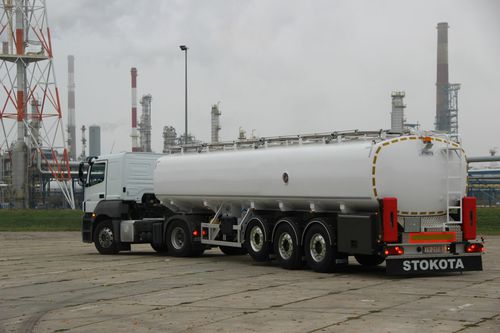 Tank Sattelauflieger - SA STOKOTA NV - für Kraftstoff / 3-Achsen