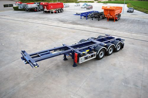 Plattform-Sattelauflieger - galileo - TECNOKAR TRAILERS SRL - 3-Achsen / angehängt