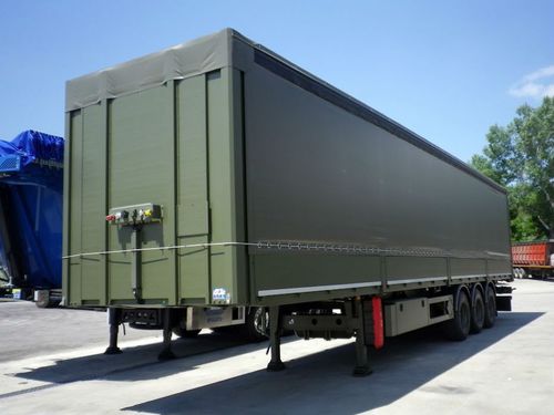 Plattform-Sattelauflieger - Asso - TECNOKAR TRAILERS SRL - für Containertransport / Kipper / 3-Achsen