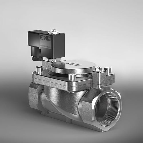 Membran-Magnetventil - 40 - GSR Ventiltechnik GmbH & Co. KG - vorgesteuert / 2-Wege / NC