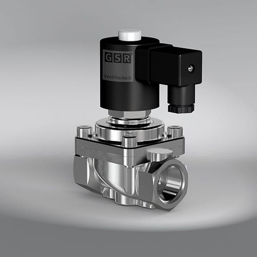Kolbenmagnetventil - 35 - GSR Ventiltechnik GmbH & Co. KG - vorgesteuert / 2-Wege / NC