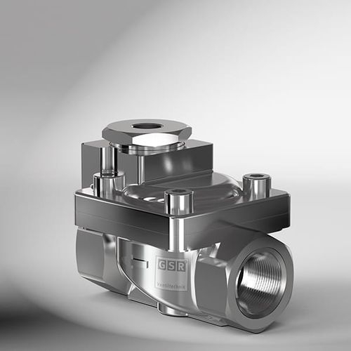 Membranventil - 60 - GSR Ventiltechnik GmbH & Co. KG - pneumatisch gesteuert / für Gas / Gewinde