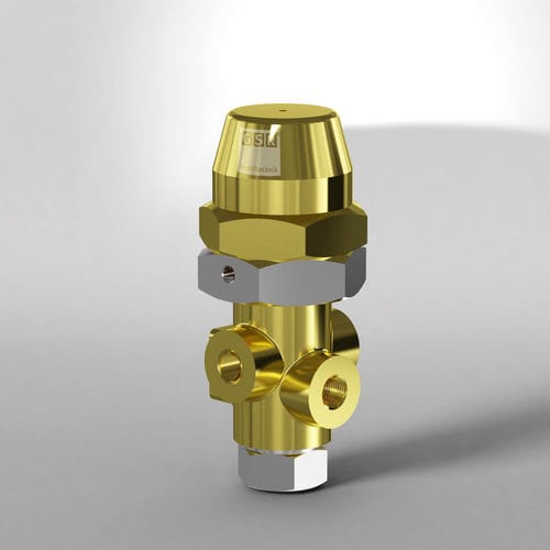 Sitzventil - 2/292 - GSR Ventiltechnik GmbH & Co. KG - pneumatisch gesteuert / für Gas / Gewinde