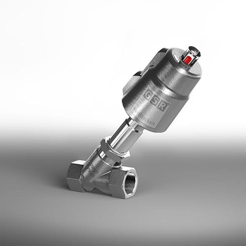 Hochtemperaturventil - 63DTE - GSR Ventiltechnik GmbH & Co. KG - Sitz / pneumatisch gesteuert / für Gas