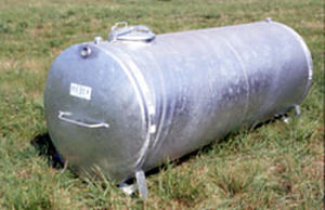 Wasserspeicherbecken - Bieber Industrie - verzinkt / Druck