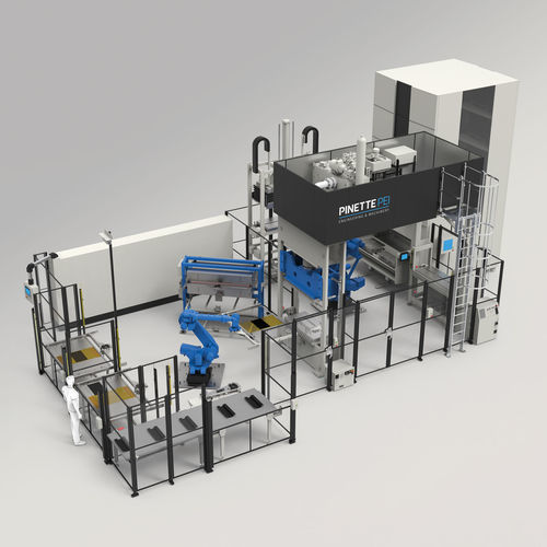 Hydraulische Presse - PINETTE EMIDECAU INDUSTRIES - Umform / Prozess / für Produktion