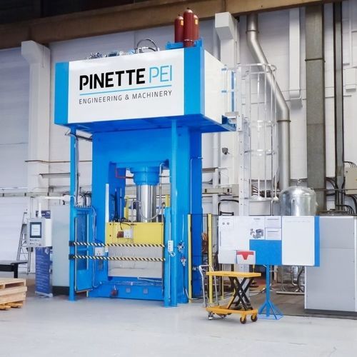 Hydraulische Presse - PINETTE EMIDECAU INDUSTRIES - manuell / Form / Prozess