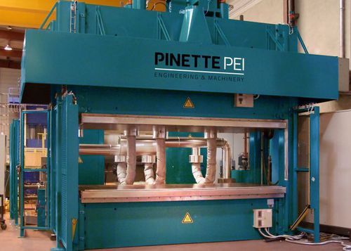 Hydraulische Presse - PINETTE EMIDECAU INDUSTRIES - Kompression / für die Formgebung / Vulkanisier