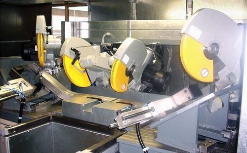 Kreissäge - Jörg Neu GmbH Maschinenbau u. Handel - für Aluminium / für Profile / 4-Kopf