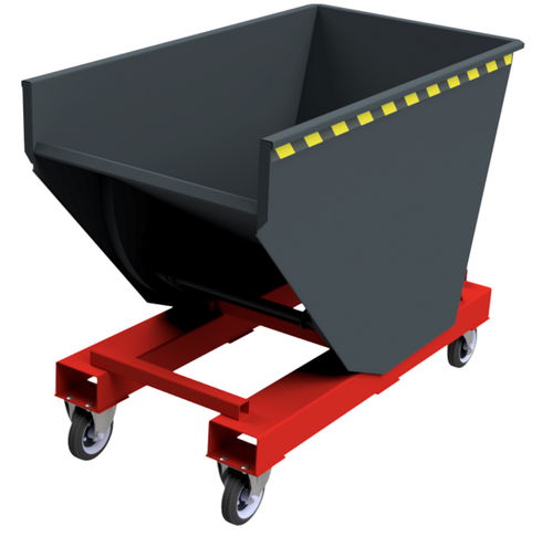 Kippbehälter für Schüttgut - SKL series - Karl H. Bartels GmbH - Roll / offen / für schwere Lasten
