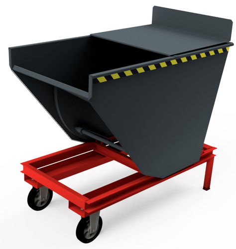 Kippbehälter für Schüttgut - SK series - Karl H. Bartels GmbH - Roll / offen / für schwere Lasten