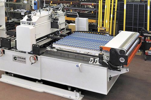 Beschicker für Feinschneidprozesse - CISAM IMPIANTI s.r.l. Press Feeding Equipment - Rollen / für Pressen / automatisch