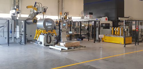 Kompakte Bandzuführanlage - CISAM IMPIANTI s.r.l. Press Feeding Equipment