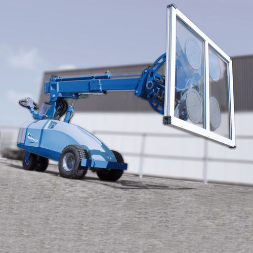 Vakuumheber für Glasplatten - CLAD-LIFT Series - AERO-LIFT - für das Bauwesen / hydraulisch / teleskopisch