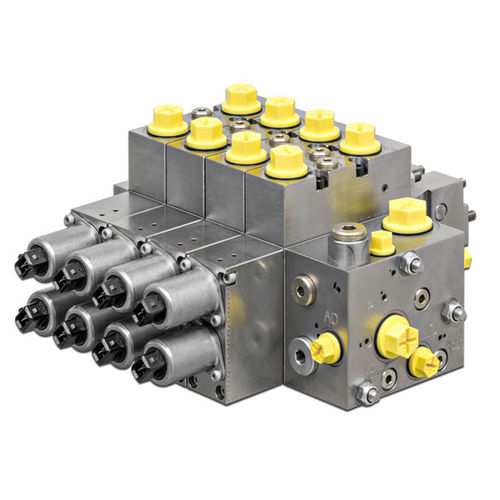 Hydraulik-Wegeventil / Schieber - APV 10 - Fluitronics GmbH - mit manueller Bedienung / magnetbetrieben / elektro-hydraulisch