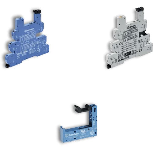 Elektromechanischer Relaissockel - 93 series - FINDER S.p.A. con unico socio - für Leiterplatten