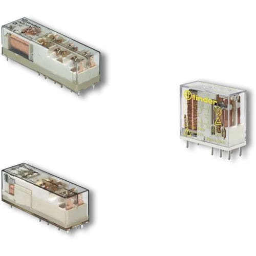 Elektromechanisches Relais / mit zwangsgeführten Kontakten - 50 series - FINDER S.p.A. con unico socio - 24 VDC / 12 VDC / 48 VDC