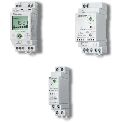 Dämmerungsschalter für DIN-Schiene - 11 series - FINDER S.p.A. con unico socio - AC/DC / modular